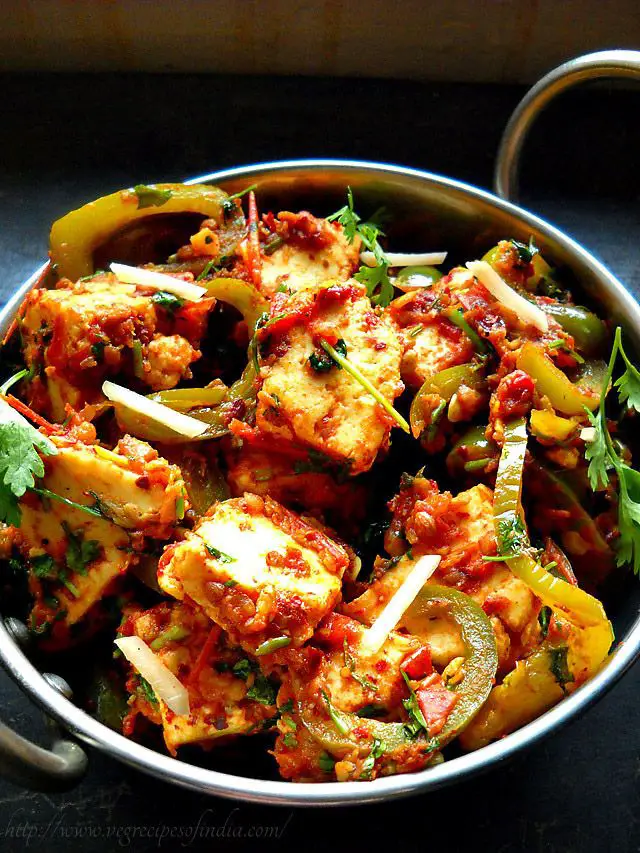 Paneer Jalfrezi vs Kadai Paneer