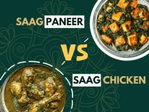 saag paneer vs saag chicken