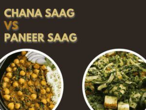 Chana Saag vs Paneer Saag