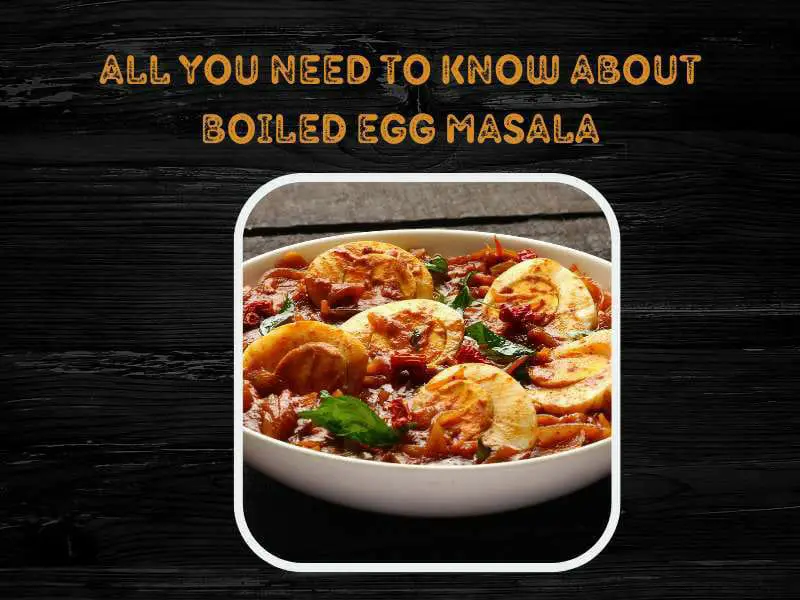 Boiled Egg Masala