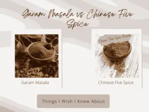 garam masala vs chinese five spice