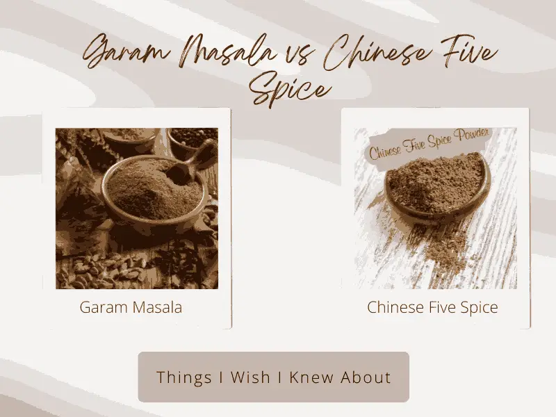 garam masala vs chinese five spice