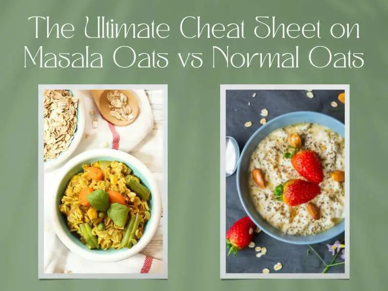 masala oats vs normal oats